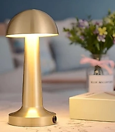 Cata CT-8429 Lizbon Dokunmatik Masa Lambası 3 Renk  Gold ( Altın )